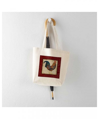 Red Rooster Vintage Tote Bag Natural Canvas Tote Bag, Cloth Shopping Bag Red Rooster Vintage Tote Bag $9.27 Travel Gear