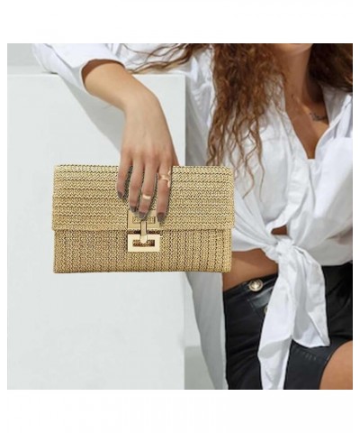 Women Bow Purse Summer Straw and Handbags for Beach Bag Evening Straw Handbag Woven Clutch Bag Party Wedding B+c 2pcs $16.47 ...