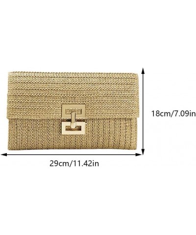 Women Bow Purse Summer Straw and Handbags for Beach Bag Evening Straw Handbag Woven Clutch Bag Party Wedding B+c 2pcs $16.47 ...