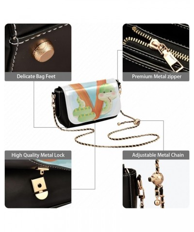 Crossbody Bags for Women Trendy Women's Black Shoulder Bag Small PU Leather Flap Cross Body Bag Handbags Pattern22 $19.67 Cro...