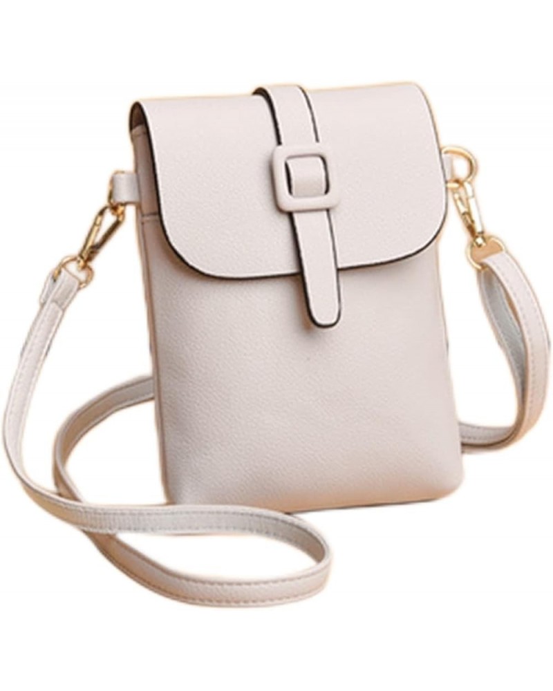 Phone Bag for Women Summer Mobile Phone Bag Hundred Ladies Single Shoulder Coin Bag Mini Crossbody White $19.31 Shoulder Bags