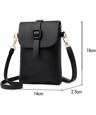 Phone Bag for Women Summer Mobile Phone Bag Hundred Ladies Single Shoulder Coin Bag Mini Crossbody White $19.31 Shoulder Bags